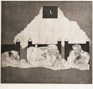 AR Dame Elizabeth Frink (1930-1993) “The Reeves Tale” etching, signed, inscribed and numbered