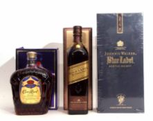 Johnnie Walker Gold Label "The Centenary Blend" mature Scotch whisky aged 18 years, 75cl boxed,