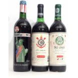 Marcus James wine commemorating the USA World Cup 1994, 1 bottle, Palmeiras 80 years special red