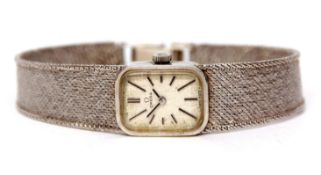 Third quarter of 20th century 9ct gold ladies dress watch, Omega, cal 485, 33248063, the 17-jewel