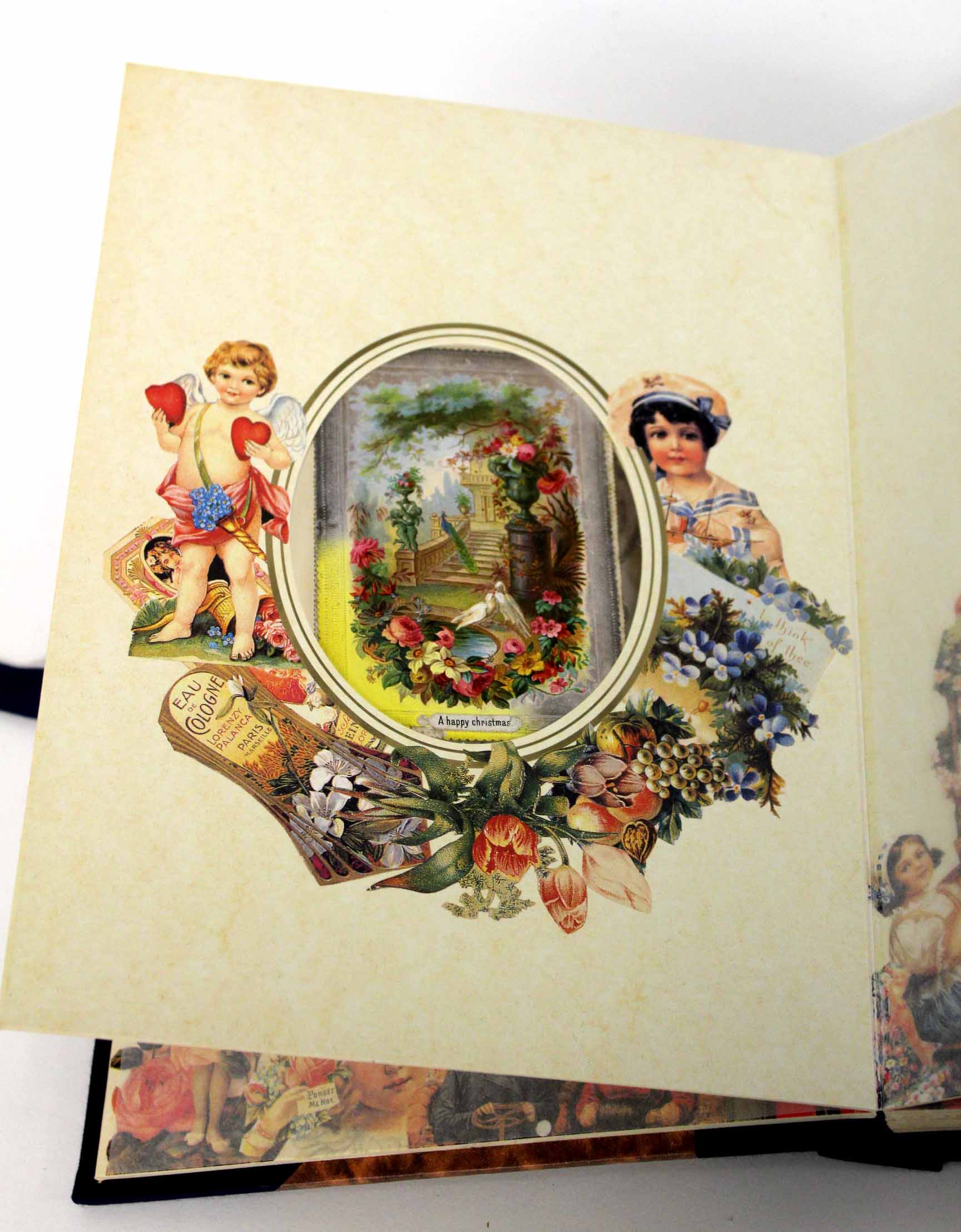 Collection of approximately 30 late Victorian pierced and embossed paper greetings cards including - Image 4 of 6