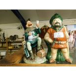 ROYAL DOULTON FIGURE OF ROBIN HOOD HN2773, TOGETHER WITH A FURTHER TOBY JUG (2)