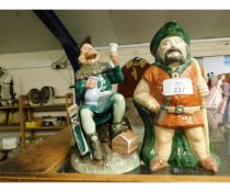 ROYAL DOULTON FIGURE OF ROBIN HOOD HN2773, TOGETHER WITH A FURTHER TOBY JUG (2)