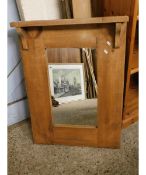 RUSTIC PINE FRAMED MIRROR