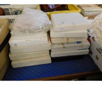 TWO BUNDLES OF ASSORTED COLLECTORS PLATES ETC