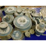 ROYAL DOULTON ROSE ELEGANS DINNER/TEA WARES TO INCLUDE TUREENS, SIDE PLATES, COFFEE POTS ETC