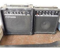 C GIANT AMPLIFIER TOGETHER WITH A BB BLASTER AMPLIFIER (2)