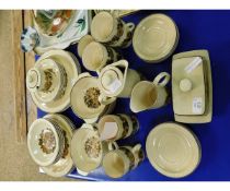 QUANTITY OF POOLE THISTLEWOOD DINNER/TEA WARES