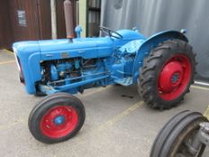 Fordson Dexta vintage Tractor, year 1960, complete with v5; new short engine, hours as tacho, has