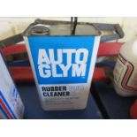 Part tin auto glym rubber cleaner