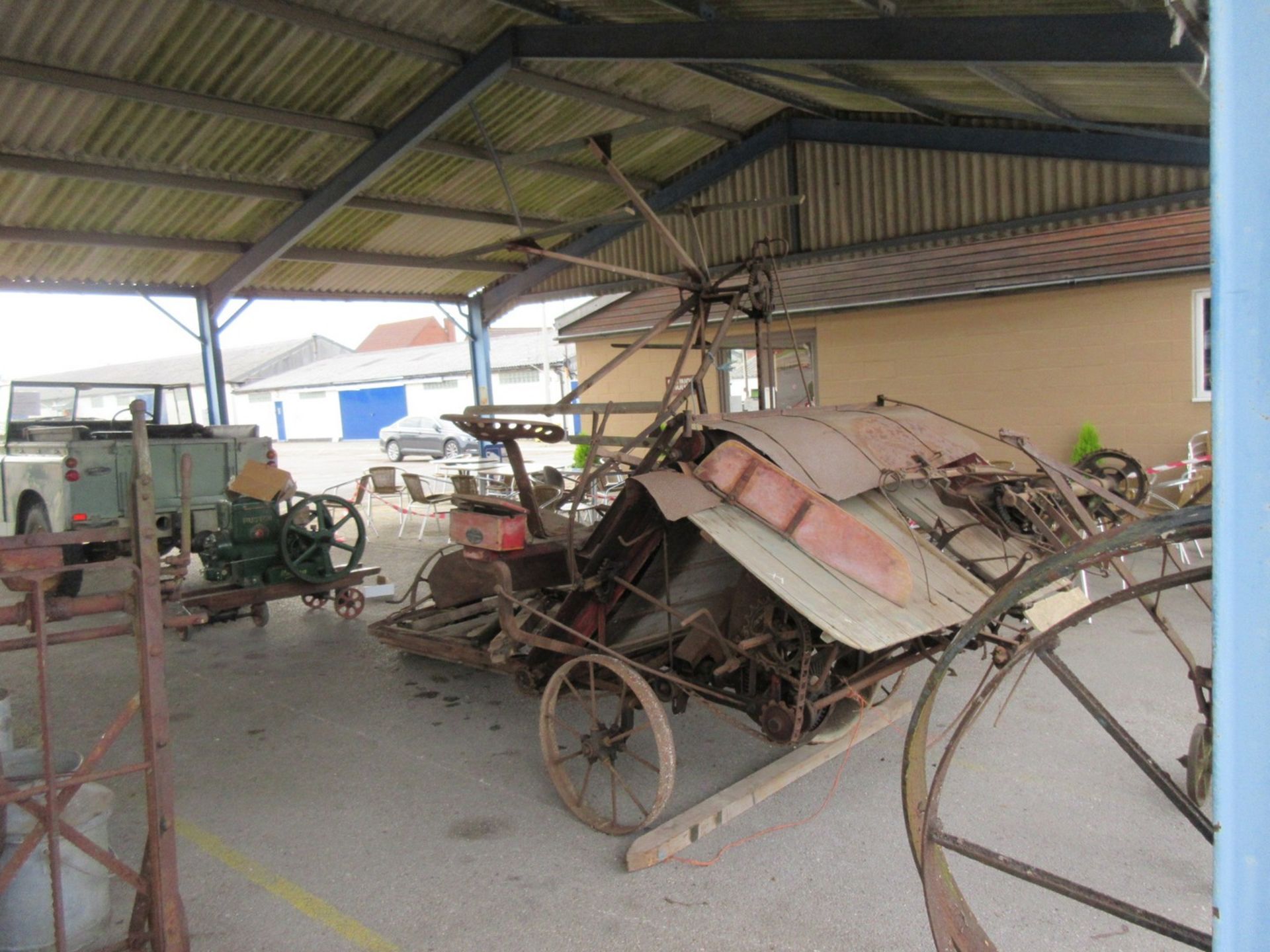 A fine example of a Massey Harris Binder, mid C20th, the subject of an earlier restoration ( - Image 2 of 8