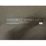 Local interest metal door plate, for Hatchett Jones and co, solicitors