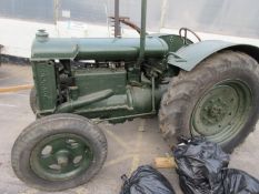 Fordson standard vintage tractor, together with various accessories spanners etc. A nice looking