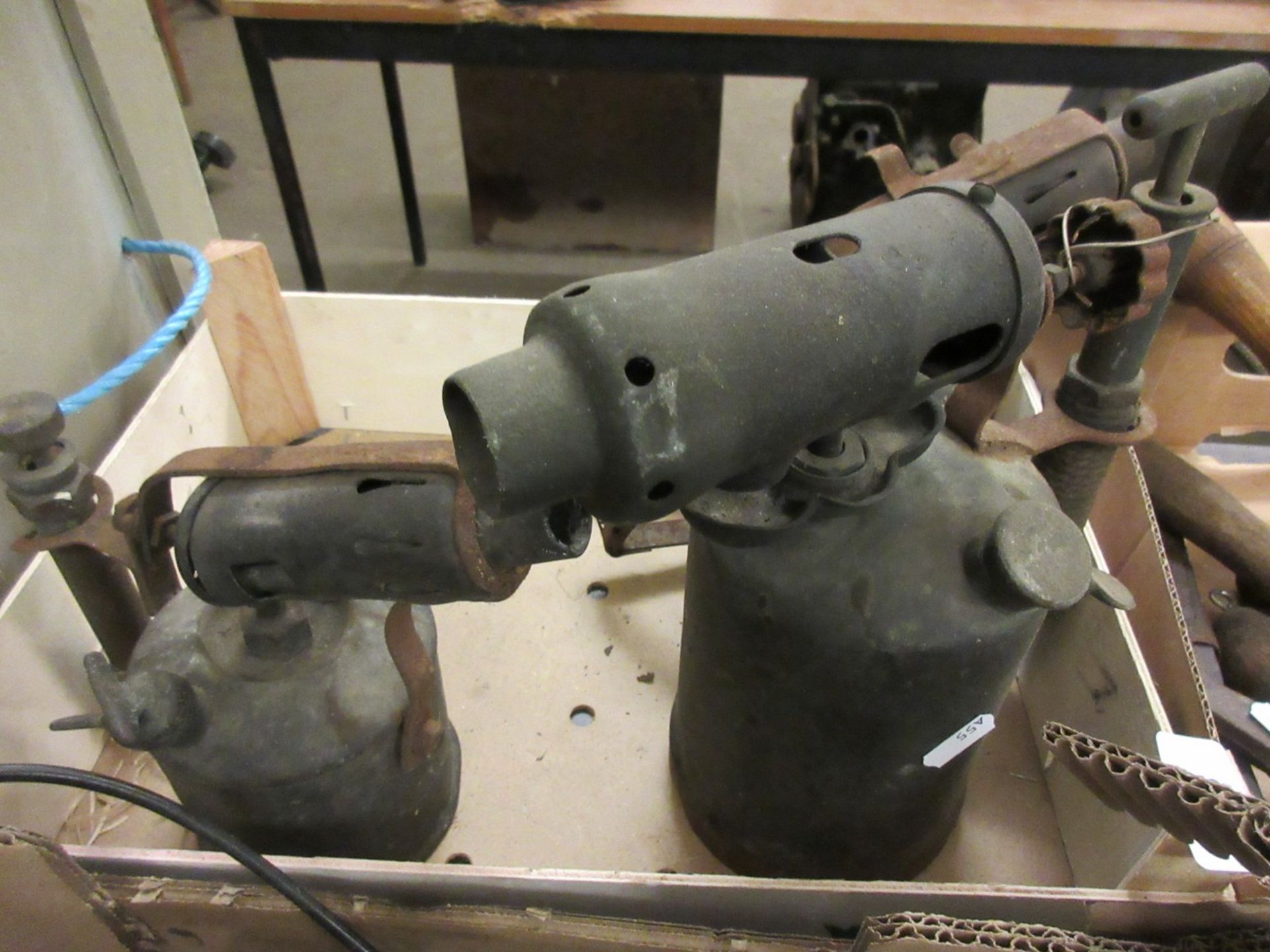 Three vintage heat guns