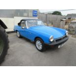 1979 MG Midget 1500 Car, 55000 miles from new, MOT until April 2020, walnut dash and steering wheel