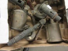 Box Quantity various vintage heat guns