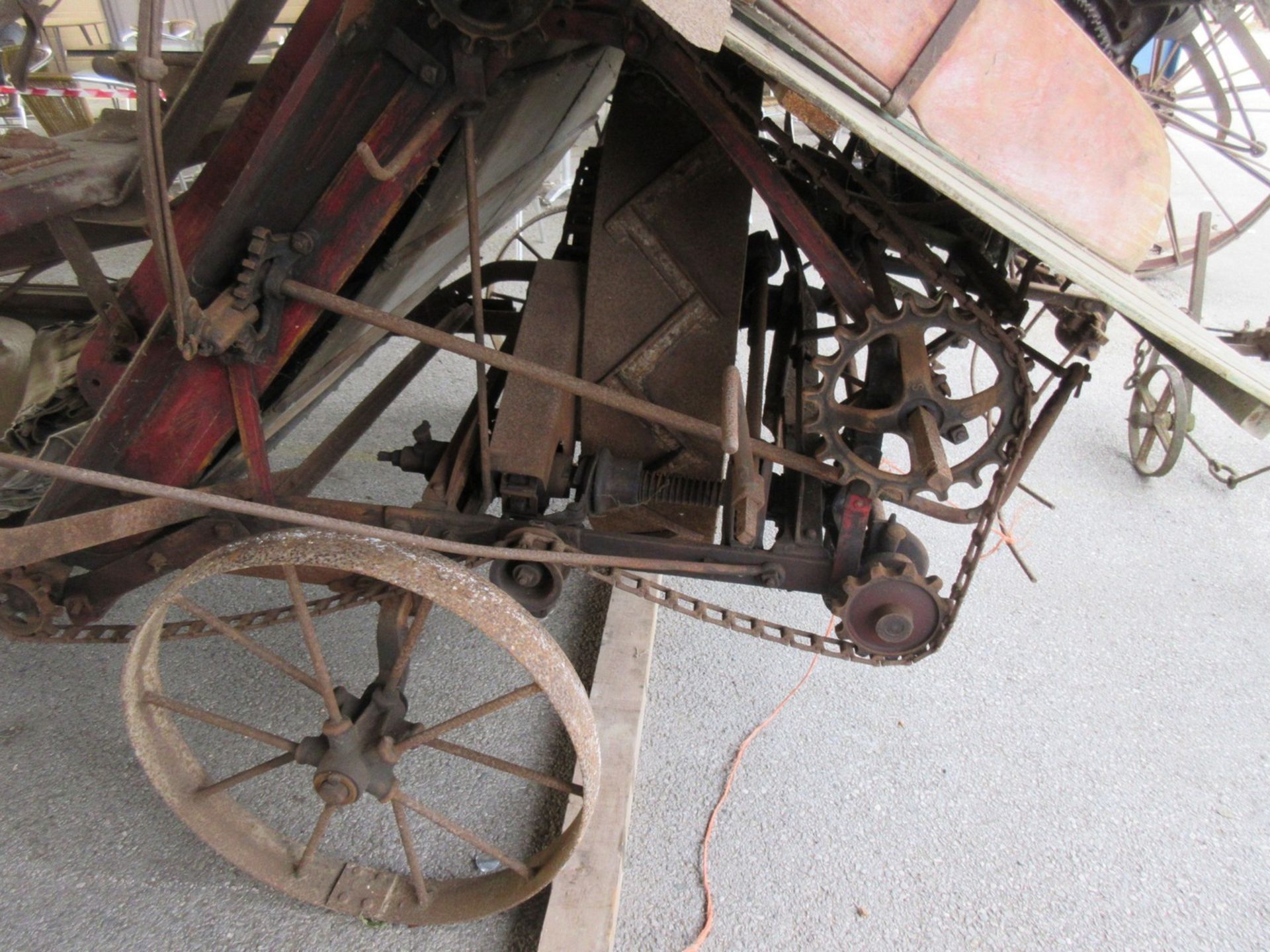A fine example of a Massey Harris Binder, mid C20th, the subject of an earlier restoration ( - Image 6 of 8