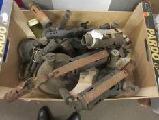 Box various vintage heat guns