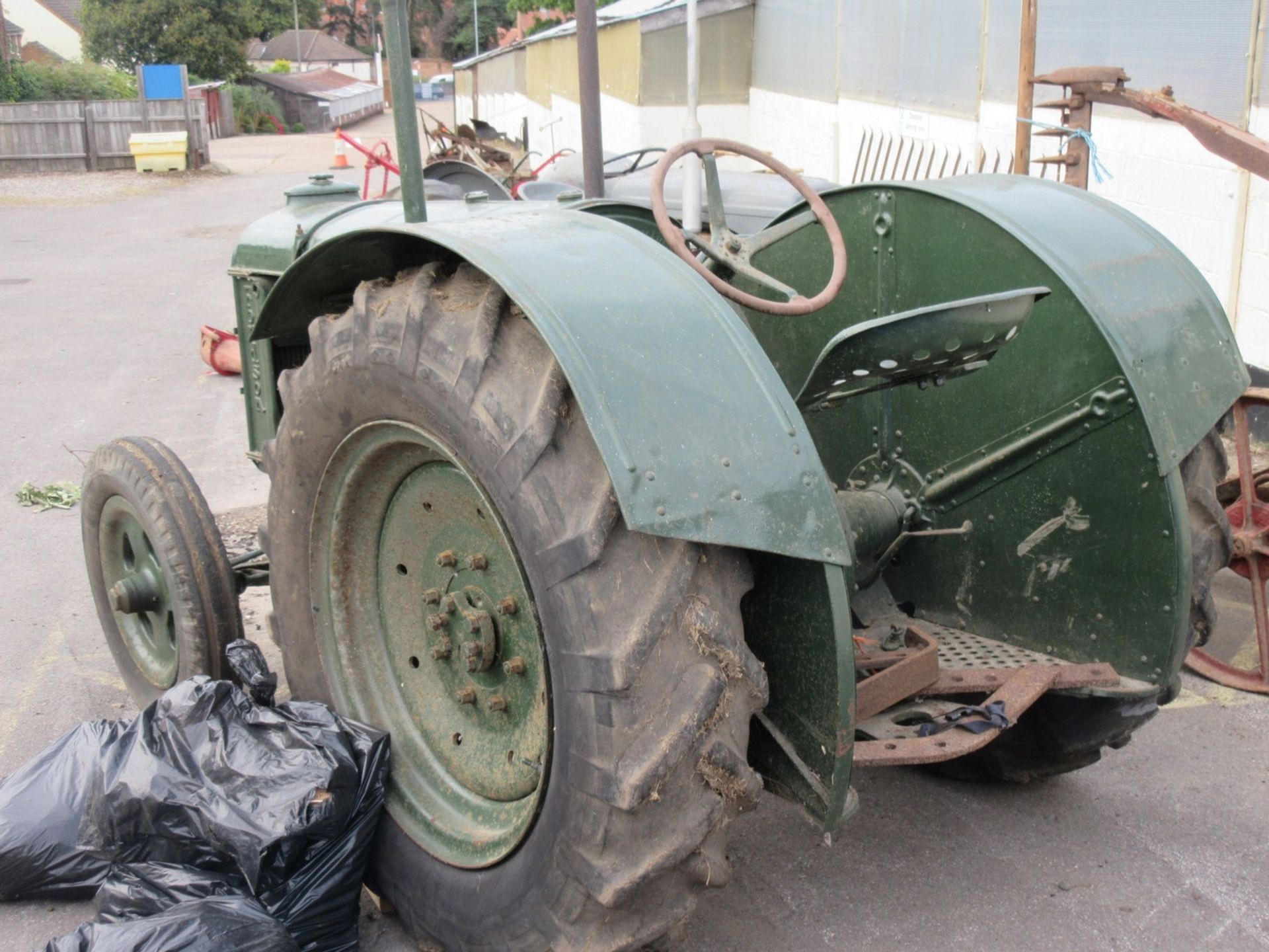 Fordson standard vintage tractor, together with various accessories spanners etc. A nice looking - Image 7 of 9
