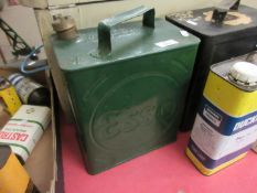 Esso petrol can