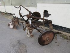 Plough by Fordson motor company and Ransomes Sims and Jefferies, for use with Fordson major tractor,