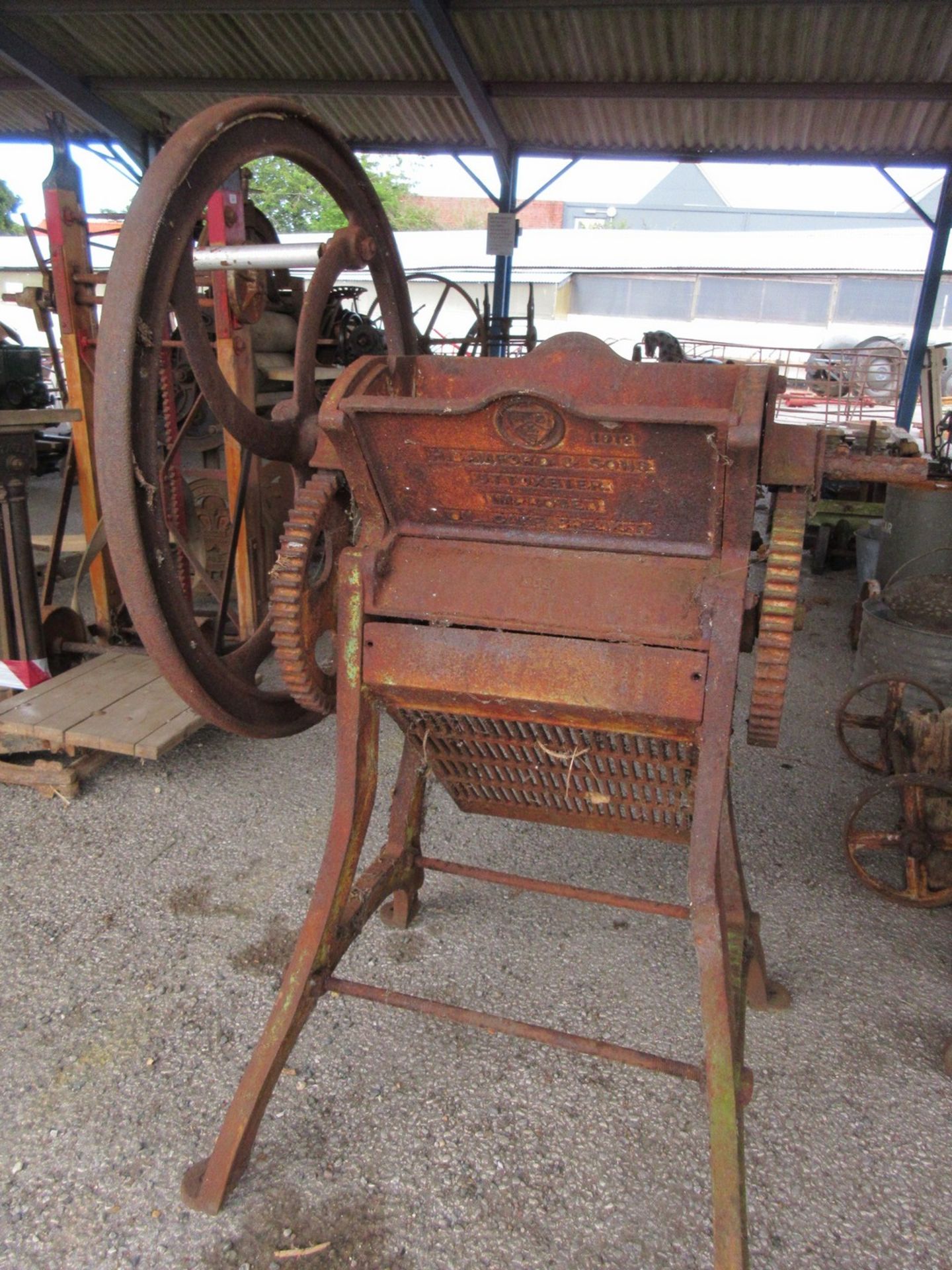 Early 20th century Bamford cake breaker