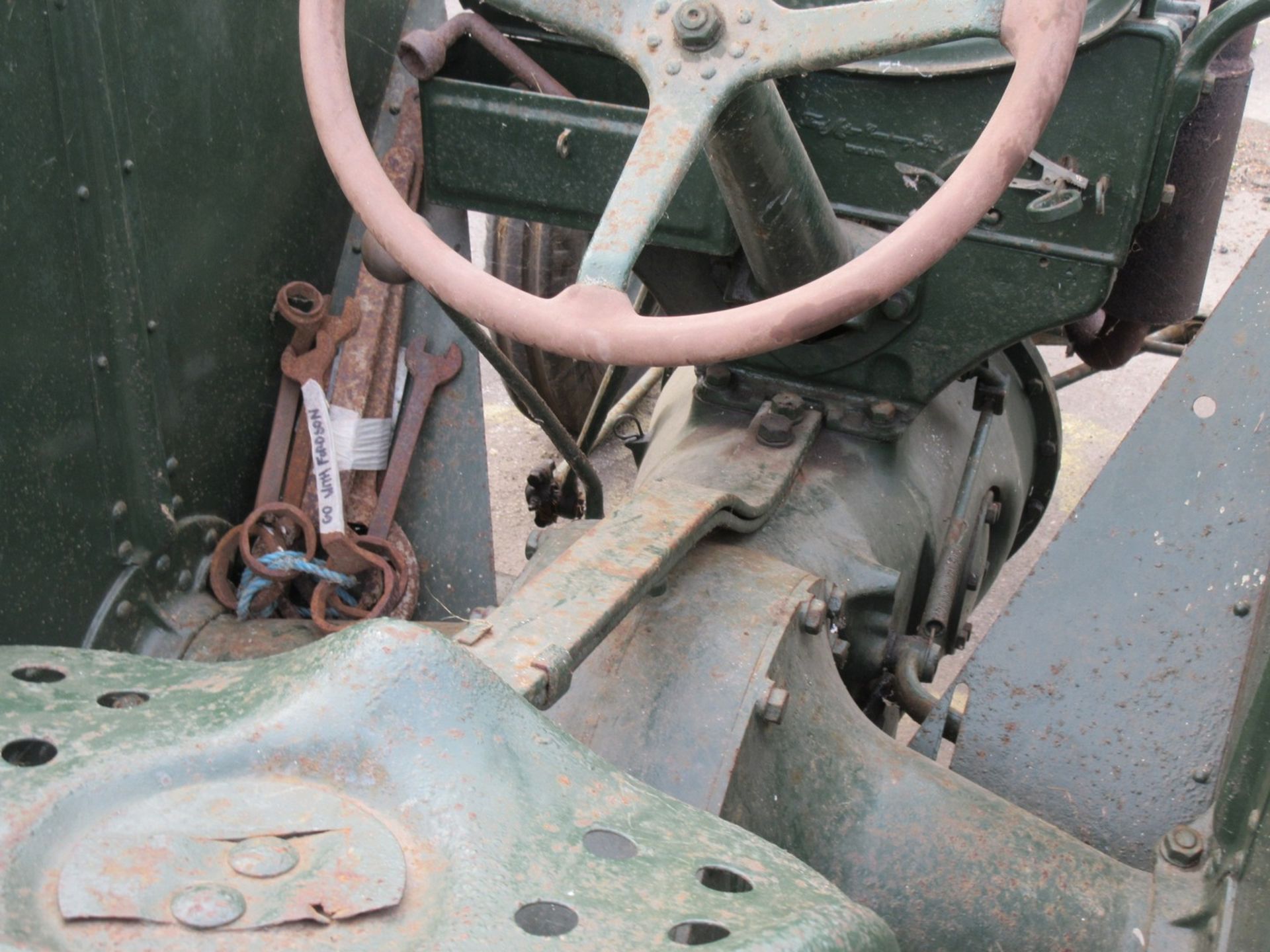 Fordson standard vintage tractor, together with various accessories spanners etc. A nice looking - Image 9 of 9
