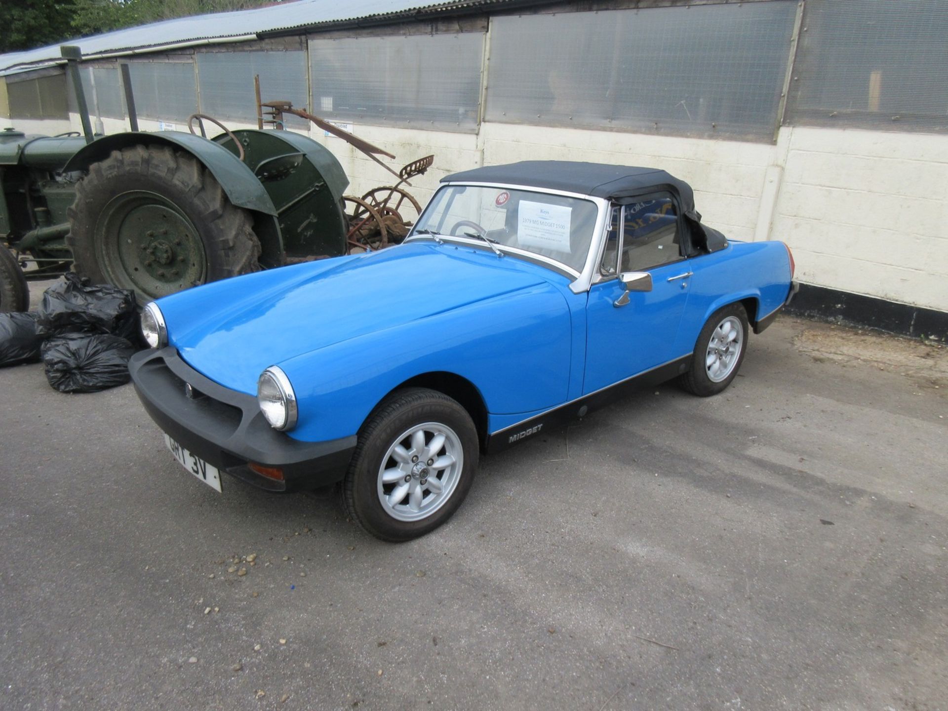 1979 MG Midget 1500 Car, 55000 miles from new, MOT until April 2020, walnut dash and steering wheel - Image 2 of 5