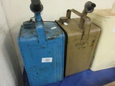 Two petrol cans