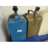 Two petrol cans