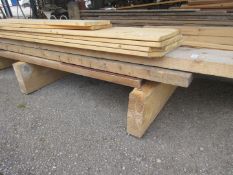 Three heavy reclaim timbers