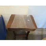 Vintage lift up school desk