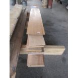 Quantity of various floorboards