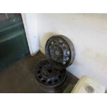 Vintage Car Wheel Rims