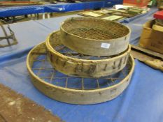 Three various sieves / graders