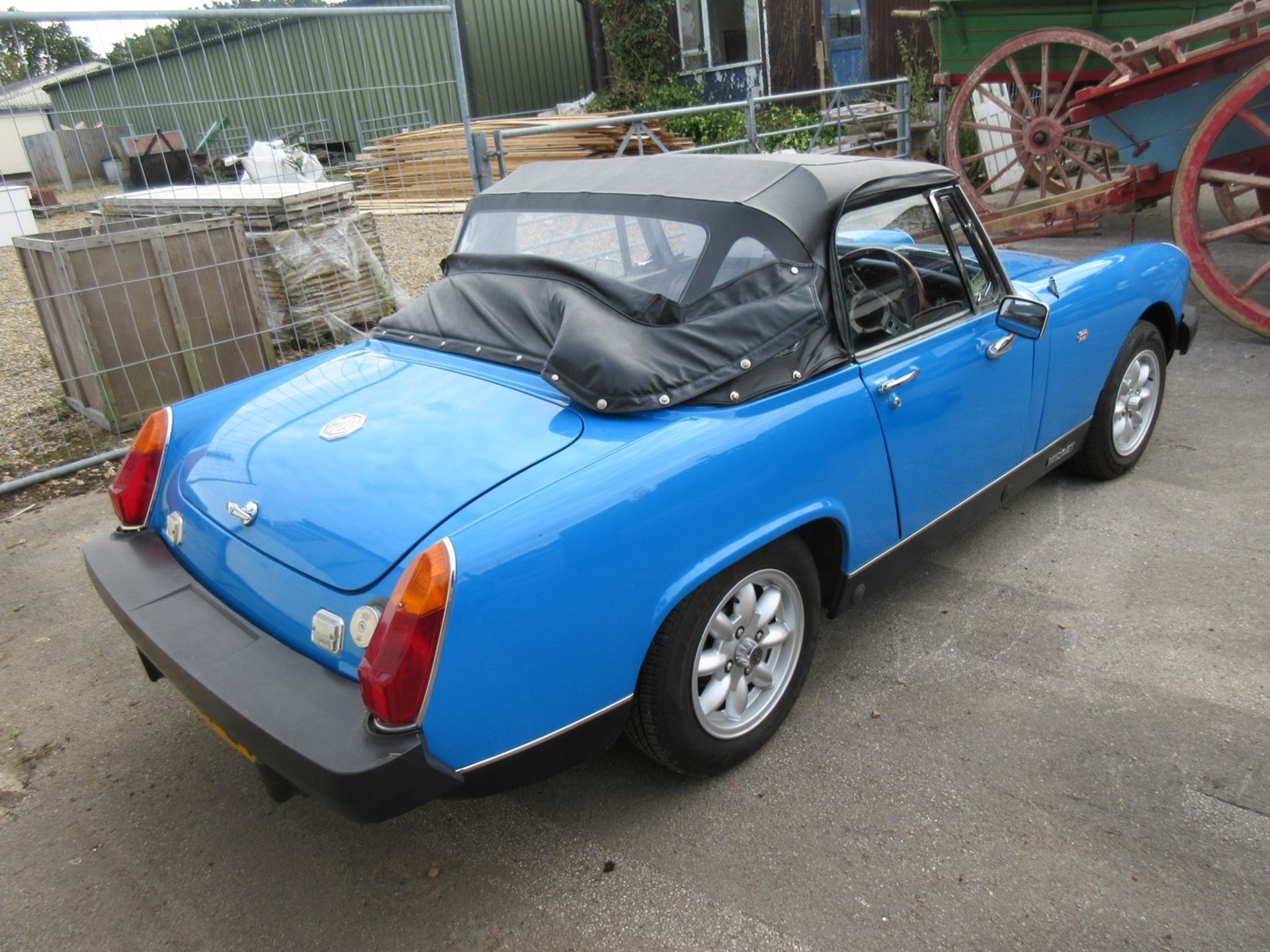1979 MG Midget 1500 Car, 55000 miles from new, MOT until April 2020, walnut dash and steering wheel - Image 4 of 5