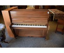 TEAK FRAMED BOYD OF LONDON UPRIGHT PIANO