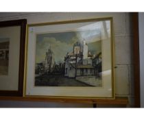 FRAMED WATERCOLOUR BY FREDERIC DAW