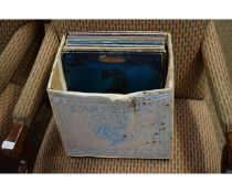 BOX CONTAINING MIXED VINYL RECORDS