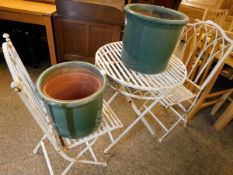 19TH CENTURY MAHOGANY SMALL PROPORTIONED ARMCHAIR WITH SPLAT BACK AND TAPERING SQUARE LEGS WITH