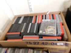 BOX CONTAINING COMPUTER GAMES FOR A PC OR MAC