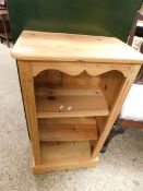 SMALL PINE FRAMED BOOKCASE