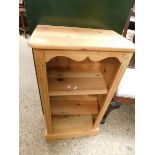SMALL PINE FRAMED BOOKCASE