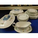 QUANTITY OF DOULTON PASTORAL DINNER WARES