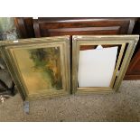 TWO 19TH CENTURY GILT PICTURE FRAMES