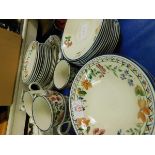 QUANTITY OF STAFFORDSHIRE CALYPSO TABLE WARES