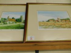 TWO JOHNNY MOLTON SIGNED PRINTS