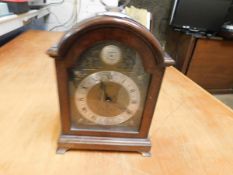 OAK CASED ELLIOT MANTEL CLOCK