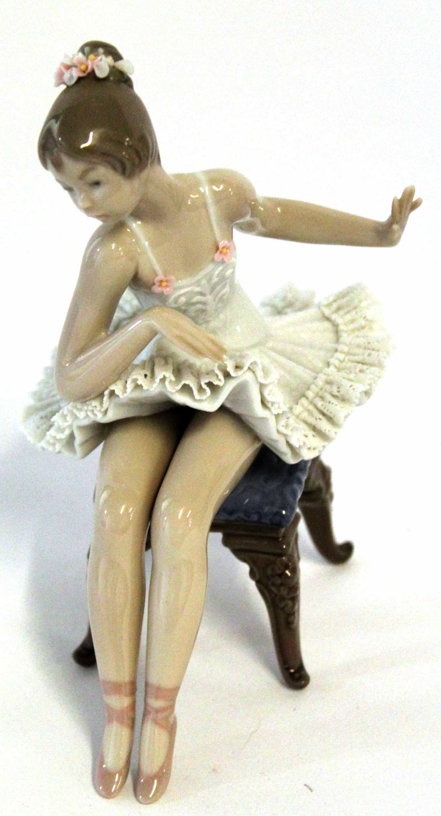 Group of Lladro figures in original boxes including Tierna, Nina Conduciendo, Nina Con Tarta and 3 - Image 6 of 14