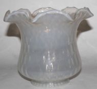 Vaseline glass oil lamp shade